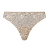 Luxury Moments Thong | Iced Cappuccino 71507-2846